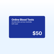 Online Blood Tests logo - smarter blood tests for better performance