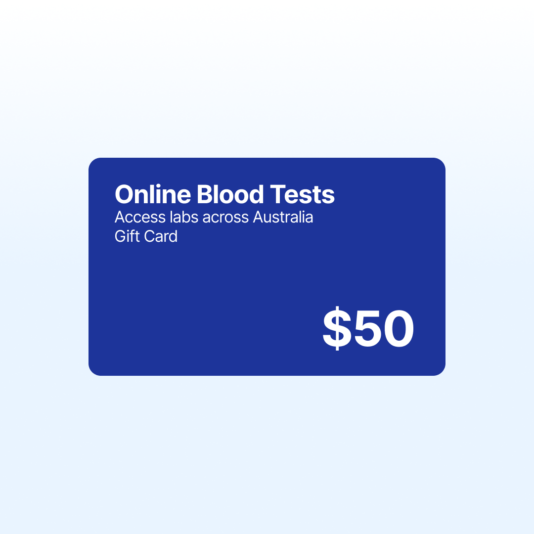 Online Blood Tests logo - smarter blood tests for better performance