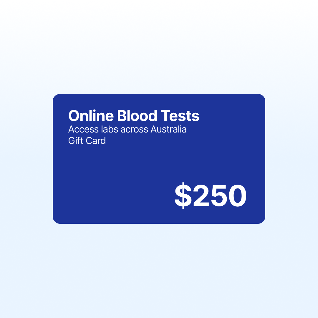 Online blood test voucher Australia - gift a health check
