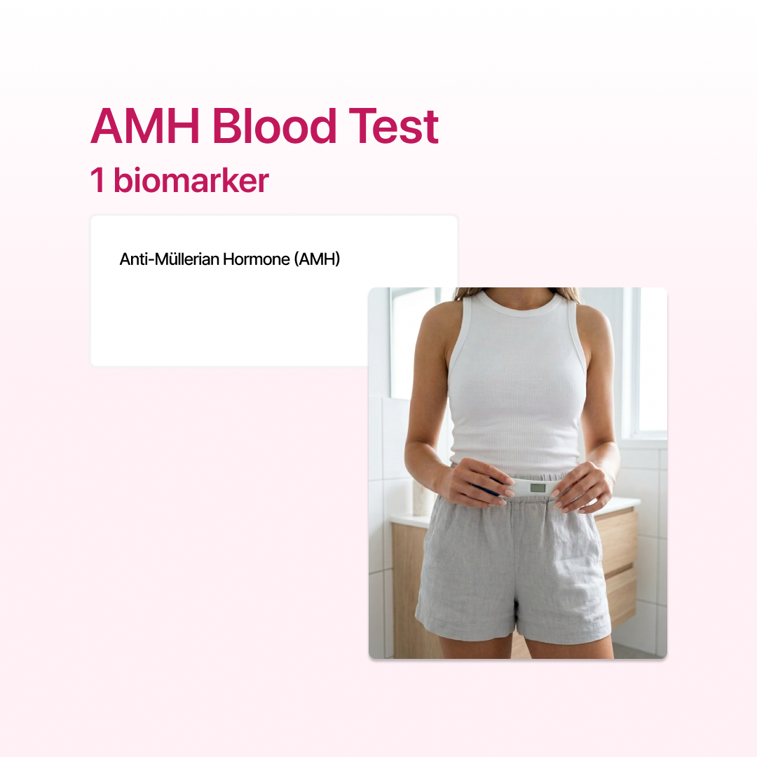 AMH blood test Australia - anti-Mullerian hormone ovarian reserve test online