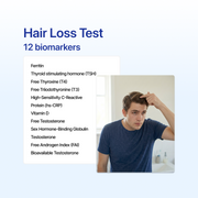 Hair loss blood test Australia - private hormone and nutrient panel online