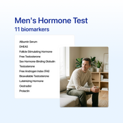 Men's hormone blood test Australia - testosterone, LH, FSH, SHBG online
