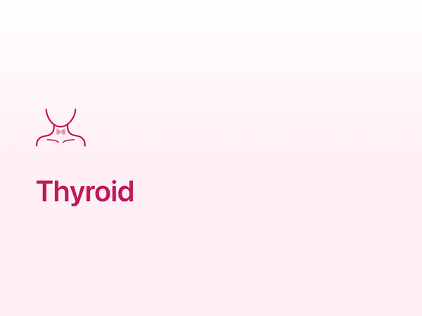Blood test product menu image - performance