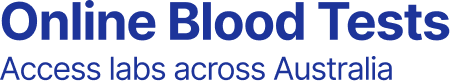 Online Blood Tests logo - smarter blood tests for better performance