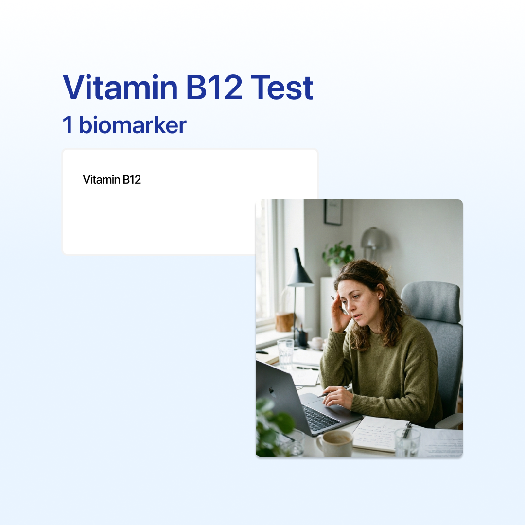 Vitamin B12 blood test Australia - private cobalamin deficiency test online