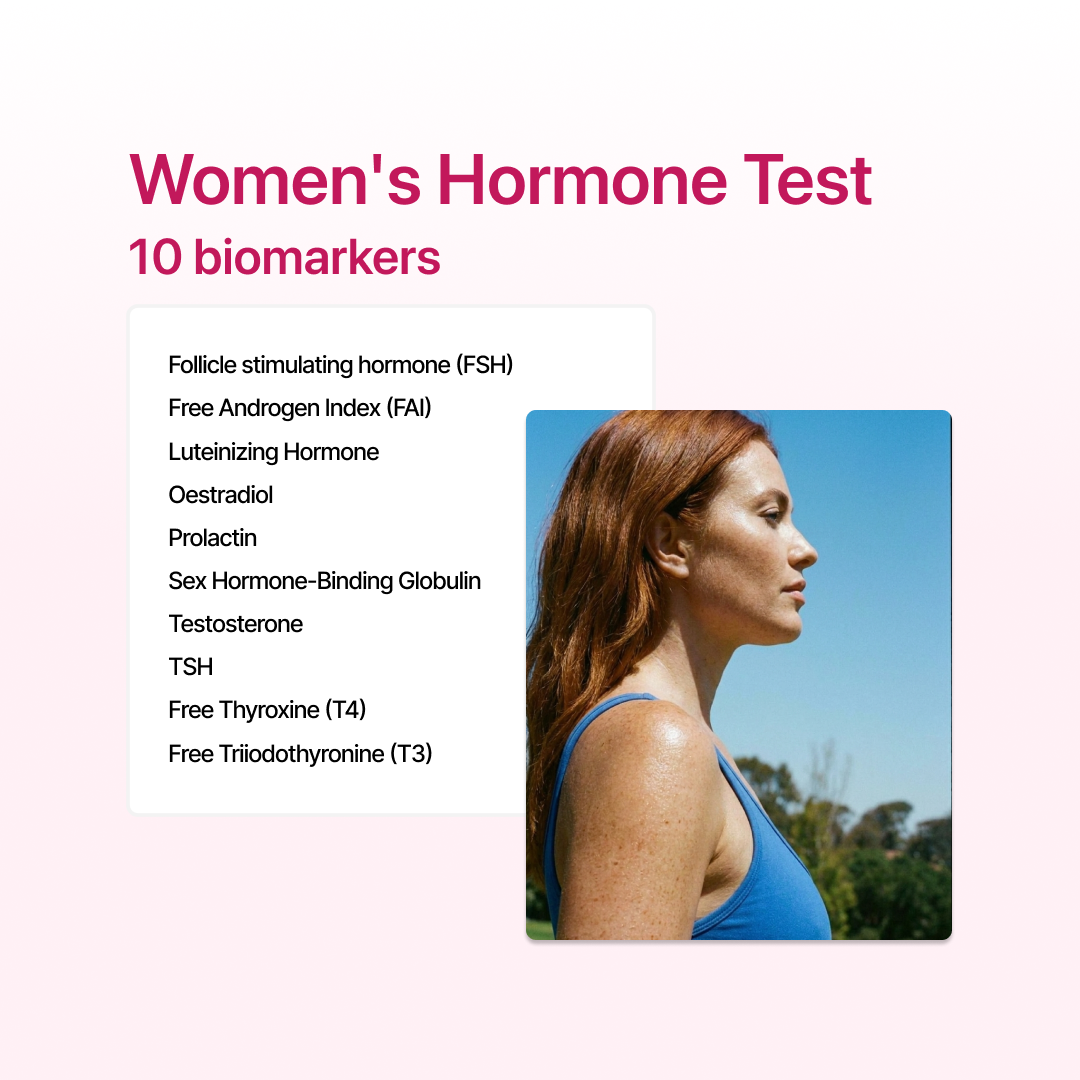 Women's hormone blood test Australia - private female hormone panel online